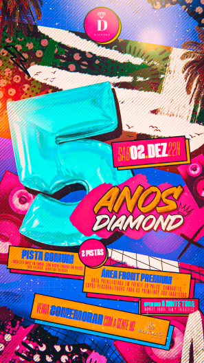 Festa 05 ANOS  DIAMOND 